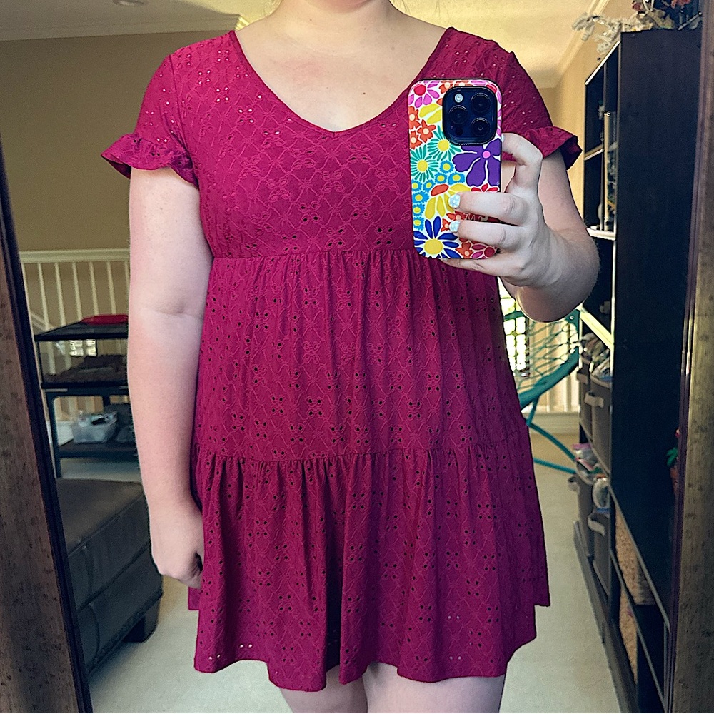 midnight doll eyelet dress!